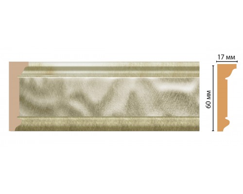 Плинтус потолочный DECOMASTER D216-373 (60*17*2400мм)
