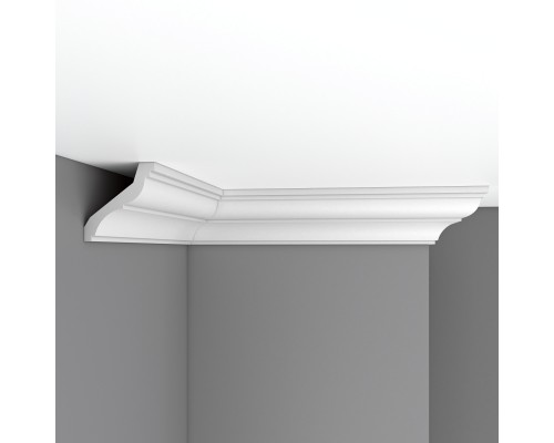Плинтус потолочный гладкий DECOMASTER 96120 (80*85*2400мм)