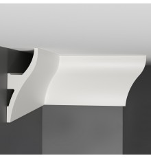 Плинтус потолочный гладкий DECOMASTER A203 (120*47*2000мм)