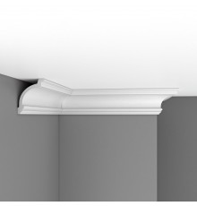 Плинтус потолочный гладкий DECOMASTER DP-217 (145*110*2400мм)