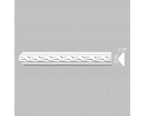 Молдинг с рисунком DECOMASTER 98061F гибкий (52*21*2400мм)