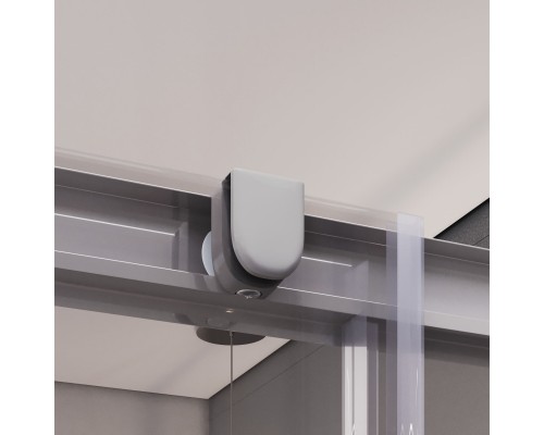 Душевой уголок квадратный, раздвижной у угла - TN-206-J 900x900