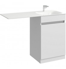 AQ FOR0105KR Forma Тумба под умывальник с корзиной справа, цвет белый FOR0105KR