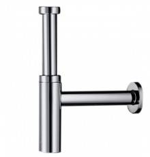 Hansgrohe дизайнерский сифон, 11/4rsquo;трубка 140мм, розетка 70мм,накладка на вентиль регулировка. 52100000