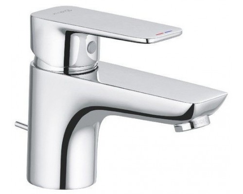 Kludi 40 385 0575 PureStyle Смеситель для раковины 60 мм, со сливным гарнитуром, 7 л/мин 403850575