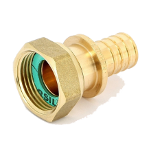 Переходник Rehau RAUTITAN RX с накидной гайкой  16-G 1/2  бронзовый. 14563351001