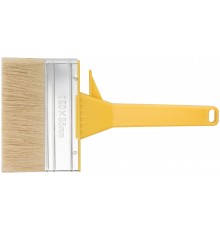 Макловица, натур.светлая щетина, сплошной пластиковый корпус, полая ручка, "мини" 35 х 125 мм