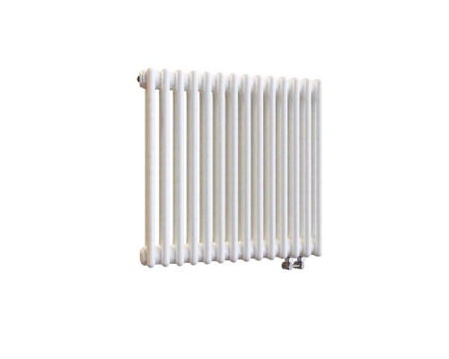 Трубчатый радиатор Arbonia 3057V, 14 секций, нижнее подключение(с вентилем), без накладок 3057V/14 RAL 9016