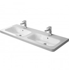 Duravit DuraStyle Раковина 130x48 см, с 1 отв., двойная, цвет: белый. 2338130000