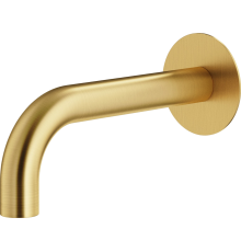 Излив Plumberia Selection Ixo SPT0060OB для ванны, брашированное золото