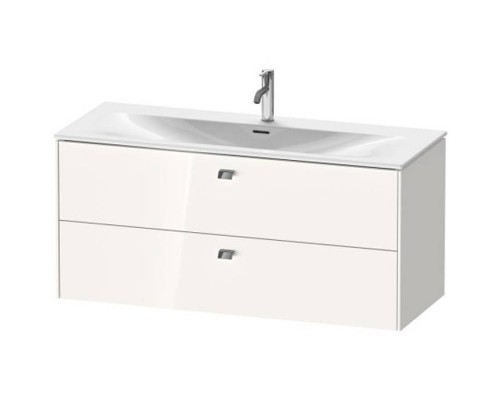 Duravit Brioso База подвесная 122x47.9x55.5см с раковиной, 2 ящика, цвет: глянцевый белый. 2344120000,  BR431402222