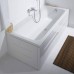 Duravit D-Code  Ванна акриловая прямоугольная 170х50x40см, встраиваемая, с 1 наклоном для спины, выпуск центральный , цвет: белый. 700099000000000,  790227000001000