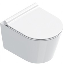Унитаз подвесной Catalano Zero 46х35, белый глянцевый, с микролифтом