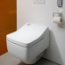 TOTO SG Унитаз подвесной 39x58.2x33.9см, безободковый, CeFiONtect, Tornado Flush цвет: белый с пластиковой панелью цвет: белый. CW512YR,  9AE0017