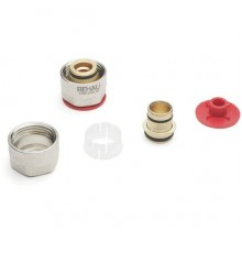 Резьбозажимное соединение, Rehau, RAUTHERM S, НГ ЕК, 3/4, 14 x 1,5, латунь