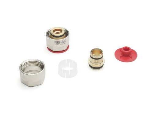 Резьбозажимное соединение, Rehau, RAUTHERM S, НГ ЕК, 3/4, 17 x 2, латунь