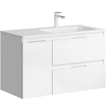 AQ ACC0109RW Accent Тумба под умывальник правая, Белый, 914х445х558 мм ACC0109RW