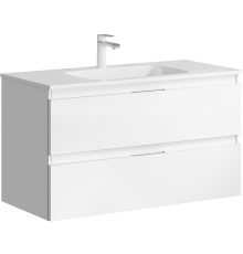 AQ ACC0110W Accent Тумба под умывальник, Белый, 968х454х558 мм ACC0110W