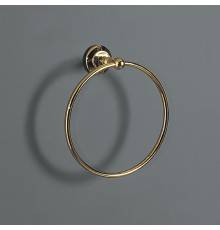 SIMAS Accessori Полотенцедержатель-кольцо 22см., для полотенец, подвесной, цвет: золото. 260205oro