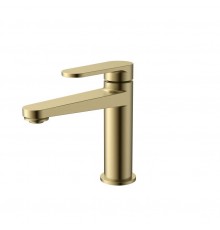 AQM6910BG Novara Смеситель для раковины, цвет золото шлифованное AQM6910BG