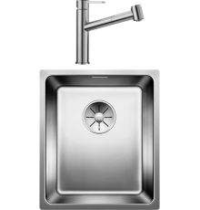 Комплект Мойка кухонная Blanco Andano 340-U + Смеситель Ambis-S 523119