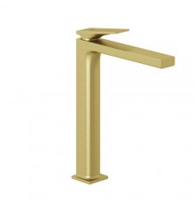 KLUDI 54298N075 DECUS Однорычажный смеситель на умывальник 240, без донного клапанa,, брашированно 54298N075