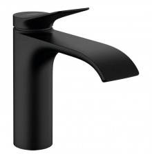Hansgrohe Vivenis Смеситель для раковины 110, на 1 отв., цвет: черный матовый