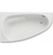 Акриловая ванна Cersanit Joanna L 150x95 см, угловая, левая, встраиваемая, белая, асимметричная, с каркасом