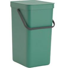 Мусорное ведро Brabantia Sort Go 129827 16 л, темно-зеленое