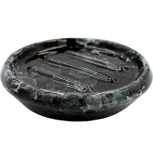 Мыльница Bath Plus Pietra W-CE2242AA-SD черная