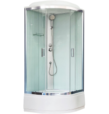 Душевая кабина Royal Bath CK RB90CK5-WT-CH с сиденьем