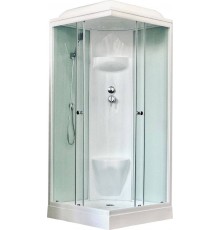 Душевая кабина Royal Bath HP RB 80HP6-WT с низким поддоном, с сиденьем