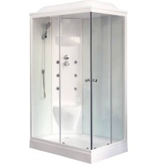 Душевая кабина Royal Bath HP RB 8120HP7-WT-L с низким поддоном, с сиденьем