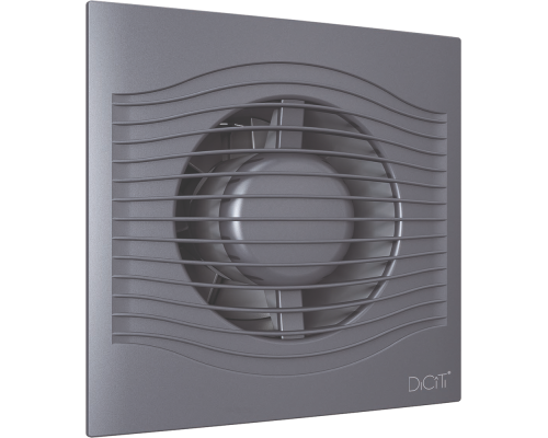 Вытяжной вентилятор Diciti Slim 4C dark gray metal