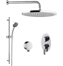 Душевой комплект Lemark Atlantiss LM3228C + LM8067C +  LM8037C + LM8086C