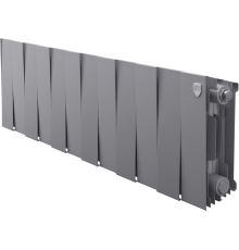 Радиатор биметаллический Royal Thermo Piano Forte 200 silver satin, 12 секций
