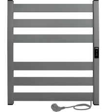 Полотенцесушитель электрический Indigo Oktava Slim 5 LСLOKS5E60-50MGRt серый