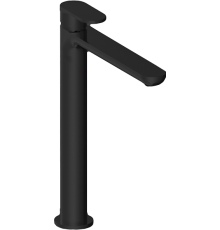 Смеситель для раковины Gattoni H2OMIX 7000 7007070NO черный матовый, с донным клапаном