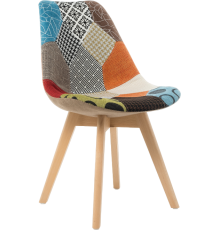 Стул Woodville Mille Fabric multicolor