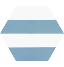 Керамогранит Codicer Hex 25 Porto Capri Blue 25х22