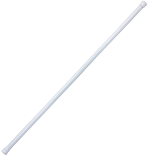 Телескопический карниз Bath Plus KKmnAK-004 белый с кольцами, 70-120 см