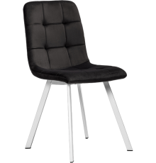 Стул Woodville Bruk dark gray, ножки white