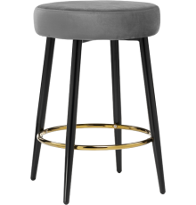 Барный табурет Woodville Plato dark grey