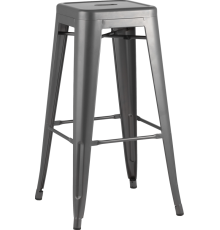 Барный табурет Stool Group Tolix серебристый матовый