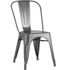 Стул Stool Group Tolix серебристый матовый