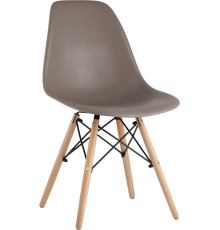 Комплект стульев Stool Group Eames DSW сборный каркас, темно-серый 4 шт