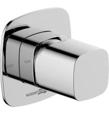 Смеситель для душа Wasserkraft Naab 8652 С ВНУТРЕННЕЙ ЧАСТЬЮ. хром