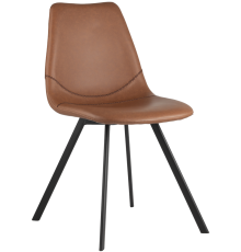 Стул Stool Group Саксон экокожа коричневая