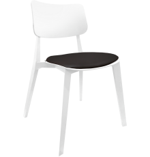 Стул Sheffilton SHT-S110 CN1 белый, черный