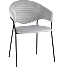 Стул Stool Group Алексис велюр серый